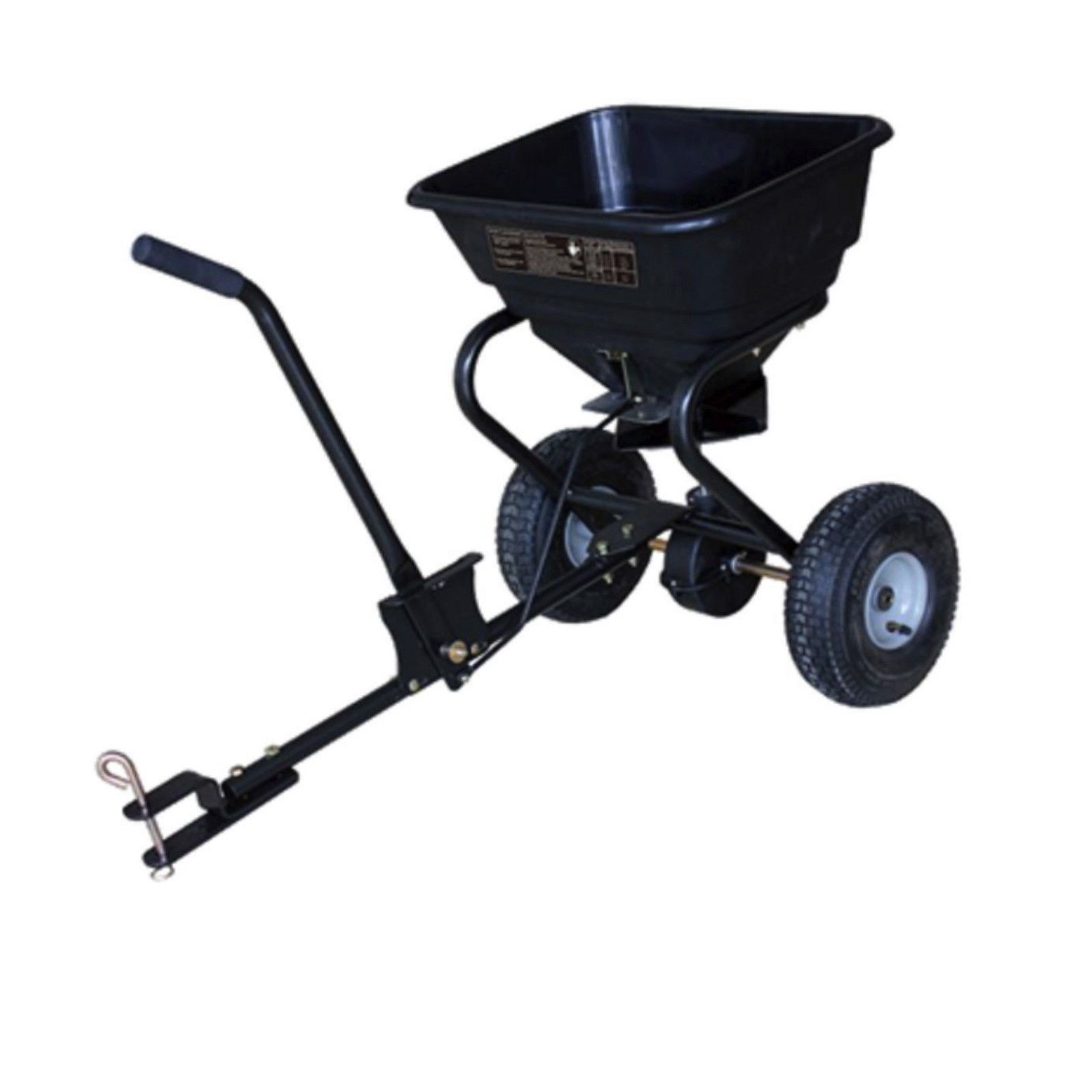 Fertiliser Spreader towable 30 kg Seed Broadcast Fertilizer tow behind